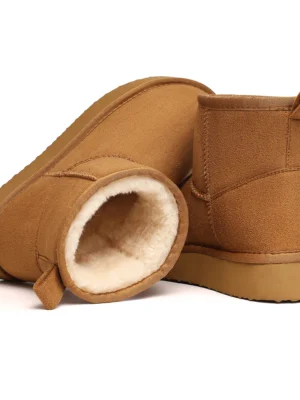 Sorriso inverno na moda botas de neve mulheres botas de neve de pelúcia quente à prova dwaterproof água e antiderrapante meados de topo sola grossa botas de neve botas de moda