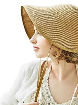 Fs moda palha regência bonnets chapéus para mulheres festa chapéus de sol arco praia boné grande aba larga cloche chapéu fedora chapeau femme